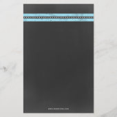 Budget Starfish Beach Baby Dusche Einladung (Rückseite)