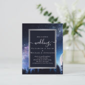 BUDGET Starry Night Mitternachtstars Hochzeitbudge (Stehend Vorderseite)