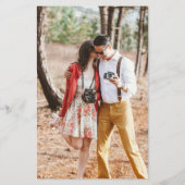 BUDGET Starry Night Navy Gold Einladungen für Hoch (Rückseite)