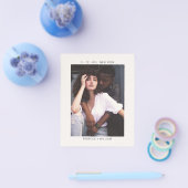 Budget Stilvolles Foto Hochzeit Speichern Sie die Flyer (Einzeln)