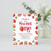Budget Strawberry Sweet One First Birthday Girls (Stehend Vorderseite)
