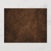 BUDGET String Lights Rustikales Holz Save the Date (Rückseite)