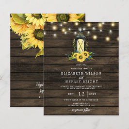 Budget String Lights Sonnenblumen Laterne Einladun