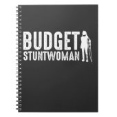 Budget Stuntfrau - Broken Leg Patient Hospital Notizblock (Vorderseite)