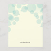 Budget Summer Cocktail Party Einladungen (Rückseite)