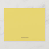 Budget Summer Lemon Limon Citrus Brautparty (Rückseite)