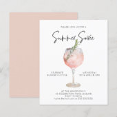 Budget Summer Soiree Drinks Cocktail Party Rosa (Vorne/Hinten)