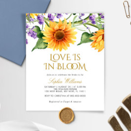 Budget Sunblumen Liebe ist in Bloom