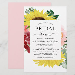 Budget Sunflower Brautparty