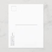 Budget Sunflower Brautparty Brunch Postkarte (Rückseite)