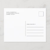 Budget Sunflower Eukalyptus Floral Brautparty (Rückseite)