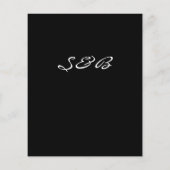 Budget Sunflower & W Floral B Künstlerisch Save th Flyer (Hinten)