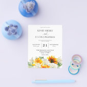 Budget Sunflower & White Rose Blumenzwiebelblume F Flyer (Einzeln)