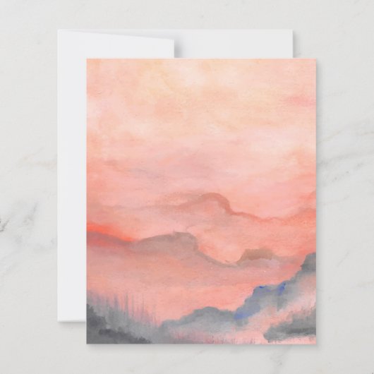 Budget Sunset Mountain (Rückseite)