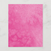 Budget Sweet 16 Einladung Blumenkleid Schmetterlin (Rückseite)