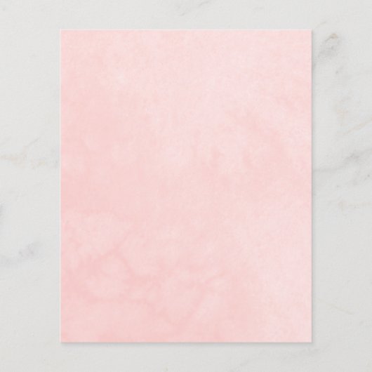 Budget Sweet 16 Einladung Blumenkleid Schmetterlin (Rückseite)