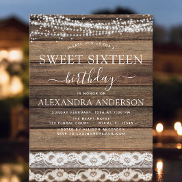 Budget Sweet 16 Geburtstag Rustikaler Bauernhof