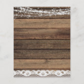 Budget Sweet 16 Geburtstag Rustikaler Bauernhof (Rückseite)