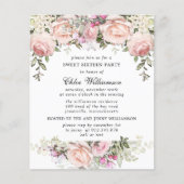 Budget Sweet 16 Party Blush Pink Blumenladen (Vorderseite)