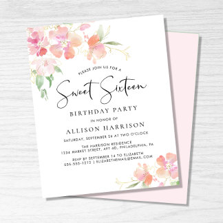 Budget Sweet 16 Rosa Bläserner Geburtstagsparty Ei