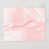 Budget Sweet 16 rot rosa Kleid Tiara Einladung (Rückseite)