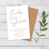 Budget Tan Earth Tones Script Baby Shooting FLYER