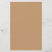 Budget Tan Earth Tones Script Baby Shooting FLYER (Hinten)