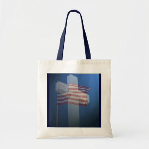 Budget-Tasche! Gott segnen Amerika! Tragetasche