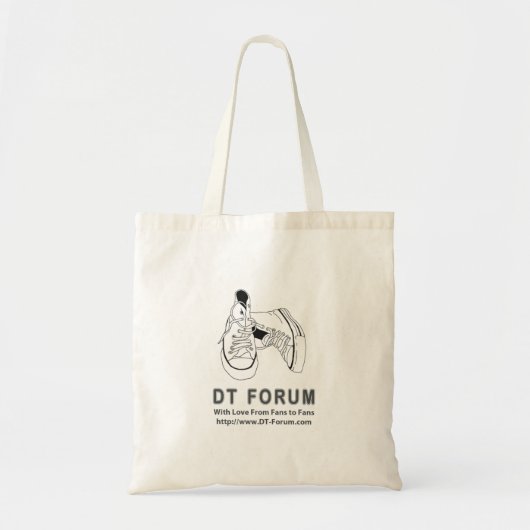 Budget-Tasche - Papierlösekorotron-Forum-Logo Tragetasche (Vorne)