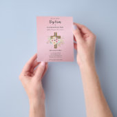 BUDGET Taufe Christening Bautizo Bautismo INVITE Flyer (Gruppe)