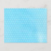 Budget Taufe Christening Foto Danke Karte (Rückseite)