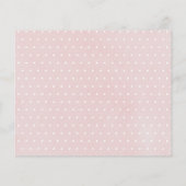 Budget Taufe Christening Girl Foto Vielen Dank (Rückseite)