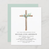 Budget Taufe Grüne Sage Eukalyptus (Vorne/Hinten)