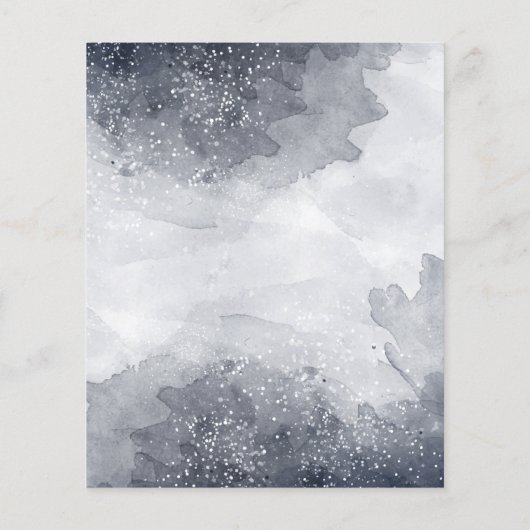 Budget Taufe Religiöse Veranstaltung Elegant Baby (Rückseite)