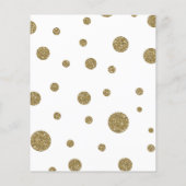 Budget Teddy Bear Boy Baby Dusche Einladung (Rückseite)