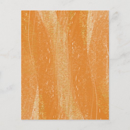 BUDGET Terracotta Burnt Orange Boho Wedding (Rückseite)