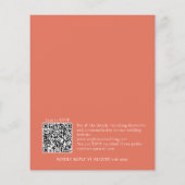 Budget Terracotta QR Probe Dinner einladen (Rückseite)