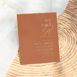 Budget Terracotta | Wir haben ja Minimalistische H