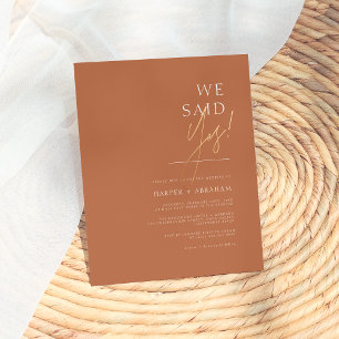 Budget Terracotta Wir haben ja Minimalistische H