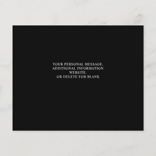 Budget Thin Blue Line Polizei Hochzeit speichern d (Rückseite)