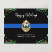 Budget Thin Blue Line Weihnachtsabteilung (Vorderseite)