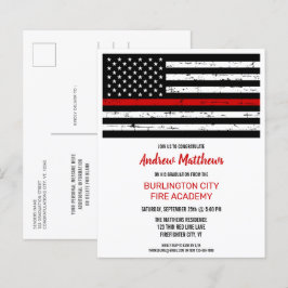 Budget Thin Red Line Gesetz Feuerwehrmann Abschlus