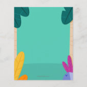 Budget Tiger Kid's Birthday Einladungen (Rückseite)