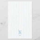 Budget Tini One Is On The Way Boy Baby Shower Flyer (Hinten)