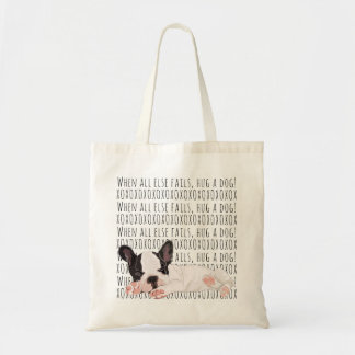 Budget Tote Beutel Umarmung Hund FURRY Welpe Tragetasche