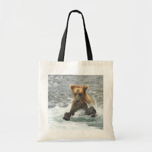 Budget Tote of grizzly bear at Katmai Tragetasche