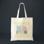 Budget Tote Tasche "Umarmung Sameach"<br><div class="desc">Budget Tote Tasche "Umarmte Sameach" Genießen Sie diese süße, Cat plus Hund plus Maus plus Bird Hanukkah Tasche für alle Ihre Bedürfnisse. Um den Spaß noch zu verstärken, füllen Sie ihn mit einigen dreiköpfigen und goldenen Schokoladengelben, Kerzen oder was auch immer Ihre extravaganten Anzug! Mehrere andere Tasche und Stile werden...</div>