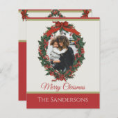 Budget Traditionelle Feiertage Foto Weihnachten (Vorne/Hinten)