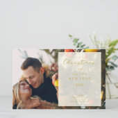 Budget Transparency Overlay Photo Merry Xmas (Stehend Vorderseite)