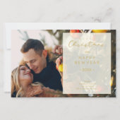 Budget Transparency Overlay Photo Merry Xmas (Vorderseite)